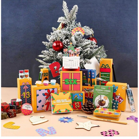 Grabie 2025 Limited Edition Christmas Advent Calendar Mystery Box  24 PCs - Picture 2 of 14